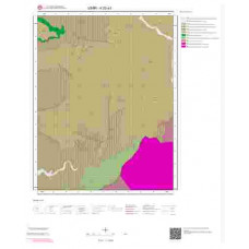 K20a3 Paftası 1/25.000 Ölçekli Vektör Jeoloji Haritası