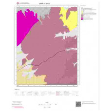 K20c3 Paftası 1/25.000 Ölçekli Vektör Jeoloji Haritası