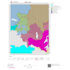 K20d1 Paftası 1/25.000 Ölçekli Vektör Jeoloji Haritası