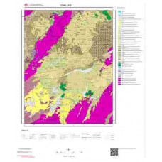 K 21 Paftası 1/100.000 ölçekli Jeoloji Haritası