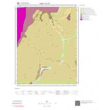 K21b1 Paftası 1/25.000 Ölçekli Vektör Jeoloji Haritası