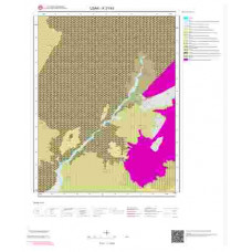 K21b3 Paftası 1/25.000 Ölçekli Vektör Jeoloji Haritası