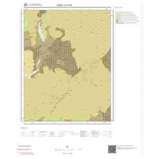 K21b4 Paftası 1/25.000 Ölçekli Vektör Jeoloji Haritası