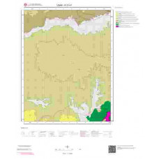 K21c1 Paftası 1/25.000 Ölçekli Vektör Jeoloji Haritası