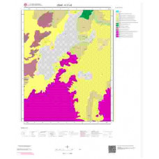 K21d3 Paftası 1/25.000 Ölçekli Vektör Jeoloji Haritası
