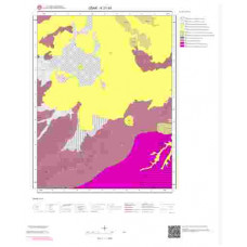 K21d4 Paftası 1/25.000 Ölçekli Vektör Jeoloji Haritası