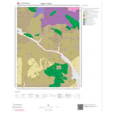 K23a3 Paftası 1/25.000 Ölçekli Vektör Jeoloji Haritası