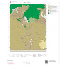 K23a4 Paftası 1/25.000 Ölçekli Vektör Jeoloji Haritası