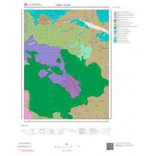 K 23-b1 Paftası 1/25.000 ölçekli Jeoloji Haritası
