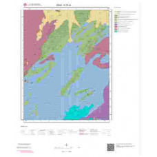 K23c4 Paftası 1/25.000 Ölçekli Vektör Jeoloji Haritası