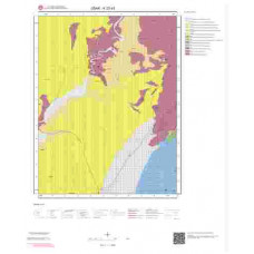 K 23-d3 Paftası 1/25.000 ölçekli Jeoloji Haritası
