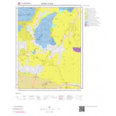 K24a1 Paftası 1/25.000 Ölçekli Vektör Jeoloji Haritası