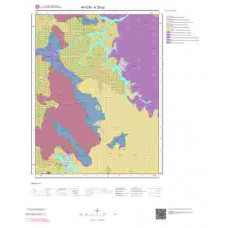 K25b2 Paftası 1/25.000 Ölçekli Vektör Jeoloji Haritası