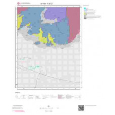 K25c2 Paftası 1/25.000 Ölçekli Vektör Jeoloji Haritası
