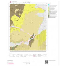 K25c4 Paftası 1/25.000 Ölçekli Vektör Jeoloji Haritası