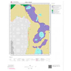 K29d4 Paftası 1/25.000 Ölçekli Vektör Jeoloji Haritası