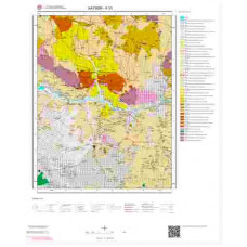 K 33 Paftası 1/100.000 ölçekli Jeoloji Haritası