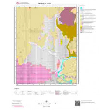 K33b3 Paftası 1/25.000 Ölçekli Vektör Jeoloji Haritası