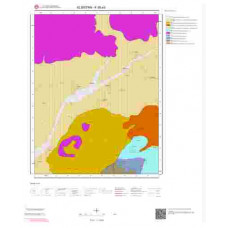 K36a3 Paftası 1/25.000 Ölçekli Vektör Jeoloji Haritası