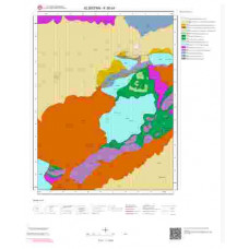 K36b4 Paftası 1/25.000 Ölçekli Vektör Jeoloji Haritası