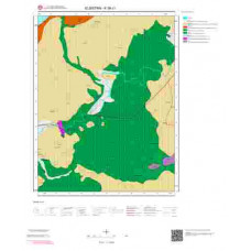 K36c1 Paftası 1/25.000 Ölçekli Vektör Jeoloji Haritası