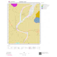 K36d1 Paftası 1/25.000 Ölçekli Vektör Jeoloji Haritası