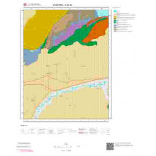 K36d2 Paftası 1/25.000 Ölçekli Vektör Jeoloji Haritası