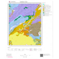 K37b3 Paftası 1/25.000 Ölçekli Vektör Jeoloji Haritası