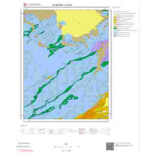 K37b4 Paftası 1/25.000 Ölçekli Vektör Jeoloji Haritası