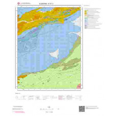 K37c1 Paftası 1/25.000 Ölçekli Vektör Jeoloji Haritası