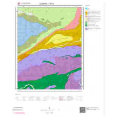K37c4 Paftası 1/25.000 Ölçekli Vektör Jeoloji Haritası