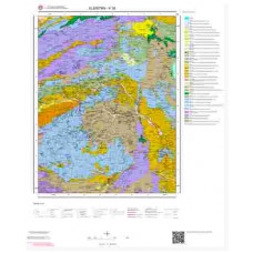 K38 Paftası 1/100.000 Ölçekli Vektör Jeoloji Haritası