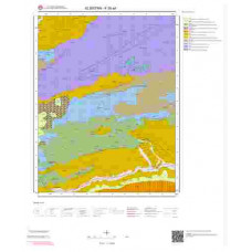 K38a4 Paftası 1/25.000 Ölçekli Vektör Jeoloji Haritası