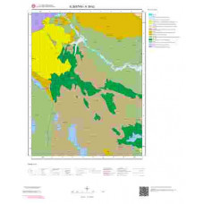 K38b2 Paftası 1/25.000 Ölçekli Vektör Jeoloji Haritası