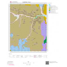K38c1 Paftası 1/25.000 Ölçekli Vektör Jeoloji Haritası