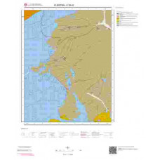 K38d2 Paftası 1/25.000 Ölçekli Vektör Jeoloji Haritası