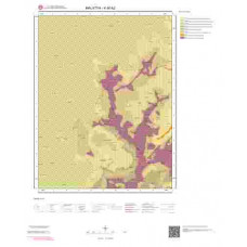 K40b2 Paftası 1/25.000 Ölçekli Vektör Jeoloji Haritası