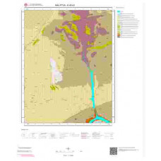 K40b3 Paftası 1/25.000 Ölçekli Vektör Jeoloji Haritası