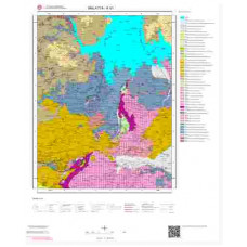 K 41 Paftası 1/100.000 ölçekli Jeoloji Haritası