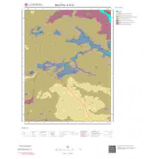 K41a1 Paftası 1/25.000 Ölçekli Vektör Jeoloji Haritası