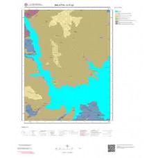 K41a2 Paftası 1/25.000 Ölçekli Vektör Jeoloji Haritası