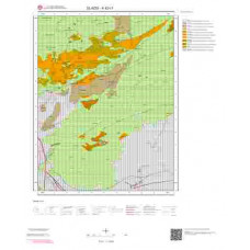 K 42-c1 Paftası 1/25.000 ölçekli Jeoloji Haritası