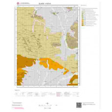 K43b3 Paftası 1/25.000 Ölçekli Vektör Jeoloji Haritası