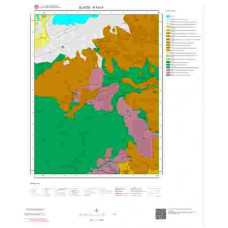 K43c4 Paftası 1/25.000 Ölçekli Vektör Jeoloji Haritası