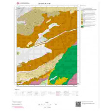 K44a4 Paftası 1/25.000 Ölçekli Vektör Jeoloji Haritası