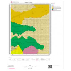K44b4 Paftası 1/25.000 Ölçekli Vektör Jeoloji Haritası
