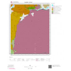 K44d2 Paftası 1/25.000 Ölçekli Vektör Jeoloji Haritası