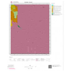 K44d3 Paftası 1/25.000 Ölçekli Vektör Jeoloji Haritası