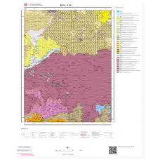 K 45 Paftası 1/100.000 ölçekli Jeoloji Haritası
