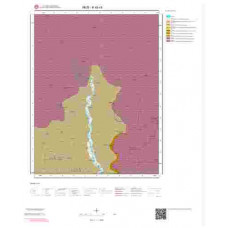 K45c4 Paftası 1/25.000 Ölçekli Vektör Jeoloji Haritası
